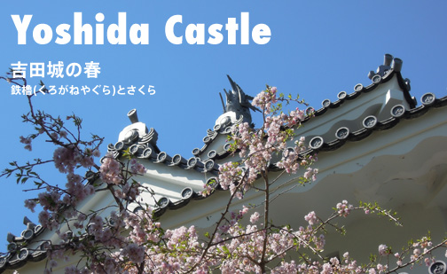 吉田城の春